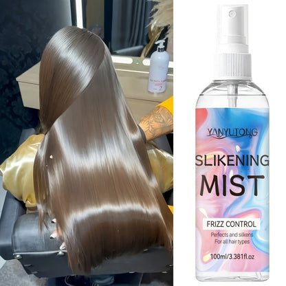 Perfumed Hair Mist Smoothing Spray 100ml — Heat Protection, Anti-Frizz, Moisturizing & Detangling Leave-In Formula | Long-Lasting