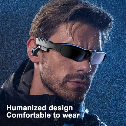 Open Ear Bluetooth Audio Glasses with Built-In Earbuds – Wireless Smart Sunglasses for Music & Hands-Free Calls, Anti-Glare Lenses, Driving Sports Outdoor, Unisex | 7 Colors