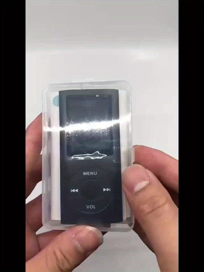 Portable MP3 MP4 Player with 128GB Expandable Storage, Lossless Audio FLAC MP3 WMA APE, Video Playback, E-Book Reader, LCD Screen, Alloy Body, Ideal for Music Travel Offline Listening
