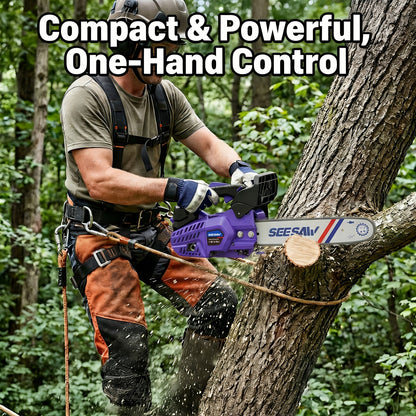 Mixed Gas Chainsaw Options with 12-Inch Compact Color Models and 20-Inch BlackRed Configuration