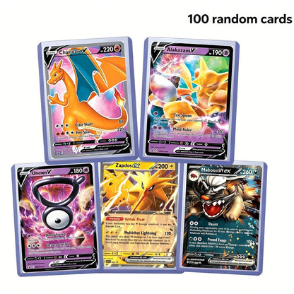 Trading Card Game 100- or 200-Card Character Assortment with Two Source Quantity Options and Mixed Artwork