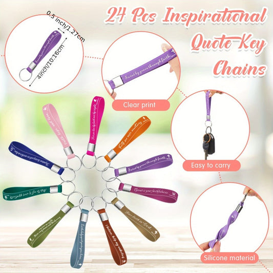 Christian Gifts Bulk Set 72pcs | Inspirational Religious Notebooks Ballpoint Pens Verse Keychains – Bible Quote Party Favors for Church Office Christmas Easter Stocking Stuffers