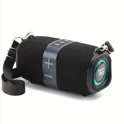 Bluetooth Speaker T&G TG667 Compact Shoulder-Strap Model with Bluetooth, USB, TF, FM and Type-C Charging
