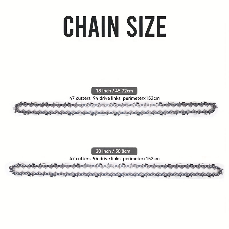 Chainsaw Chain Replacement Alloy | Wood Cutting Logging Tree Trimming