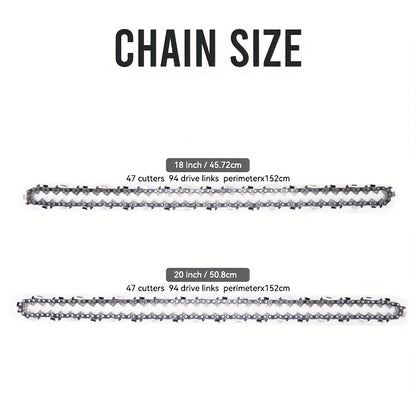 Chainsaw Chain Replacement Alloy | Wood Cutting Logging Tree Trimming