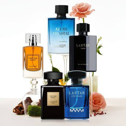 Cologne Eau de Parfum Selection with 5 Bottle Options, 1.86 oz and 1.69 oz Spray Sizes for Men