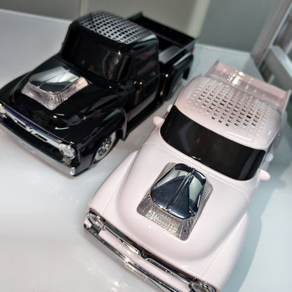 Portable Bluetooth Speaker Car-Shaped Model with TWS, USB, FM, TF, AUX and Seven Retained Color Packs
