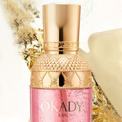 7-Piece Pearl-Themed Skincare Gift Set with Coordinated Facial-Care Bottles and Jars in a Fitted Box