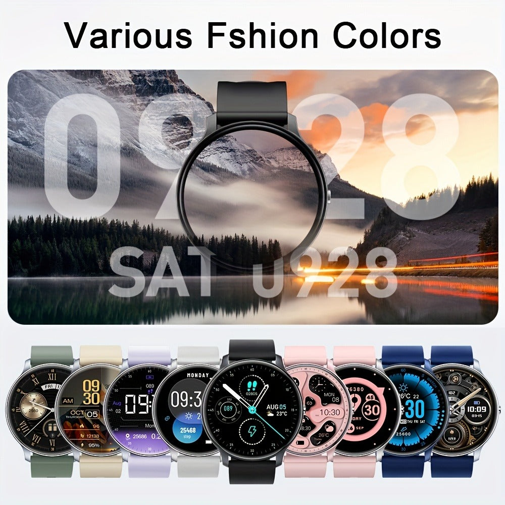 Smartwatch – IP68 Waterproof 1.46" HD – 100+ Sport Modes, Wireless Calling, Music Control, Remote Camera, Sedentary Reminder – Unisex…