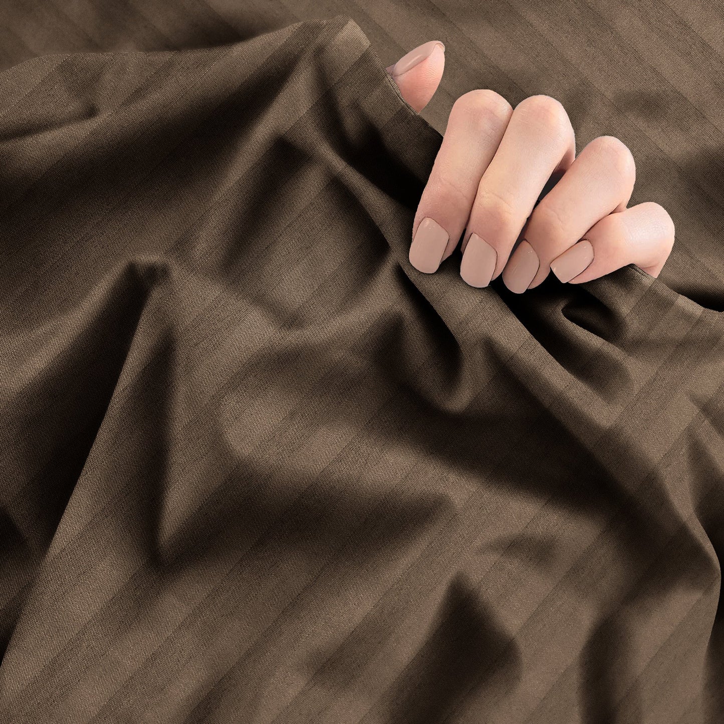 Striped Microfiber Sheet Set with 3- or 4-Piece Packages, 11 Colors and Six Bed Size Options