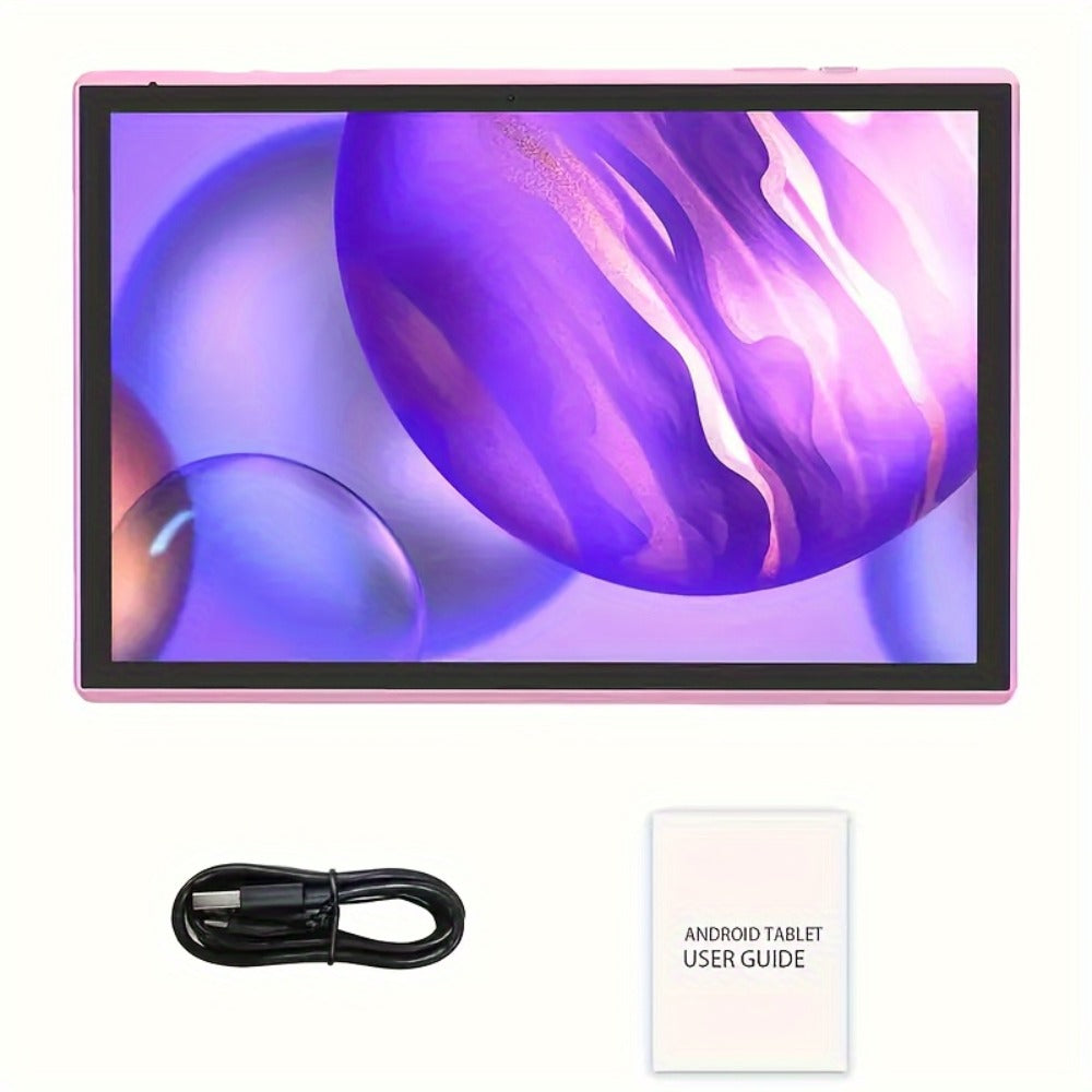 Android Tablet 10-Inch with Android 14, 4GB Total RAM, 32GB Internal Storage and Dual-Band WiFi