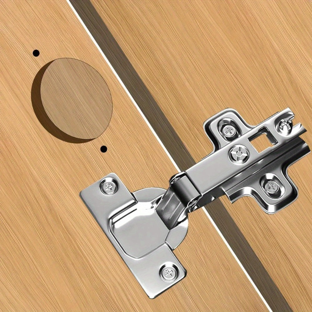 35 mm Cabinet Hinge Drilling Jig Kit with Clamp, Forstner Bit and Locator for 15- to 25-mm Boards