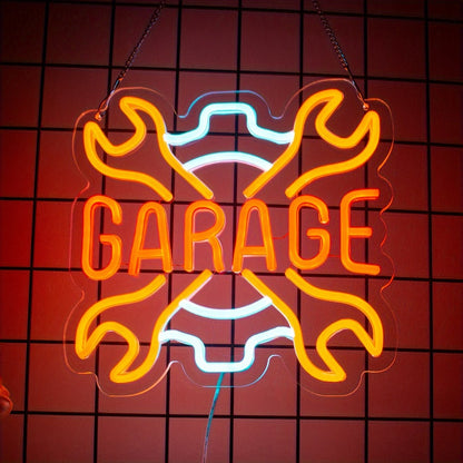 Check Engine Neon Sign – LED Dimmable USB Powered Neon Light for Garage Wall Decor, Car Repair Shop, Workshop, Man Cave, Game Room, Bedroom & Car Party Decorations (Yellow / Multi-Color Options)