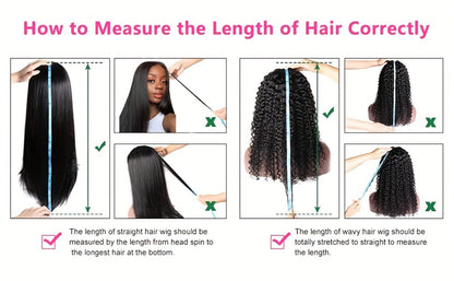 Kinky Curly Headband Human Hair Wig in Natural Color with 14-, 16- or 20-Inch Length Options