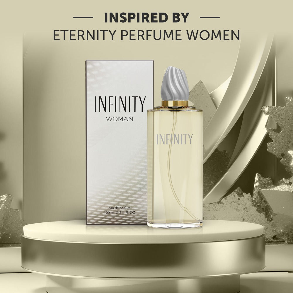 Women's Perfume Infinity Woman Eau de Parfum with Freesia, Violet, Musk and Sandalwood Options