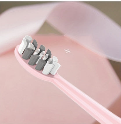 Electric Toothbrush with IPX8 Rating, Five Brush Heads, Metal Handle, USB Charging and Two-Minute Timer
