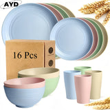 16 Pcs Multicolored