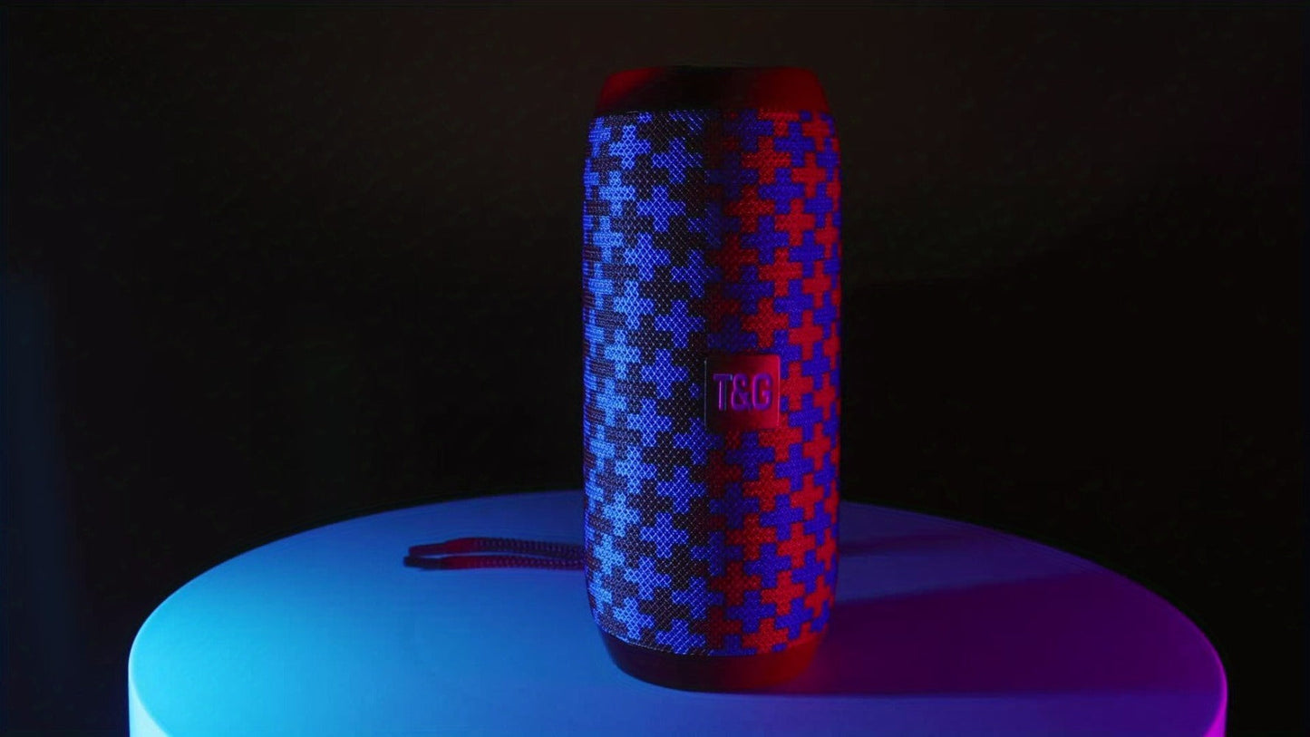 Bluetooth Speaker T&G TG117 10W TWS Model with 1200mAh Battery, FM, TF, USB, Type-C and Eight Colors