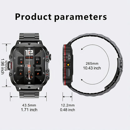 Smartwatch 2-in-1 with Built-In Wireless Earbuds, Calling, Music, Camera and Strap Options