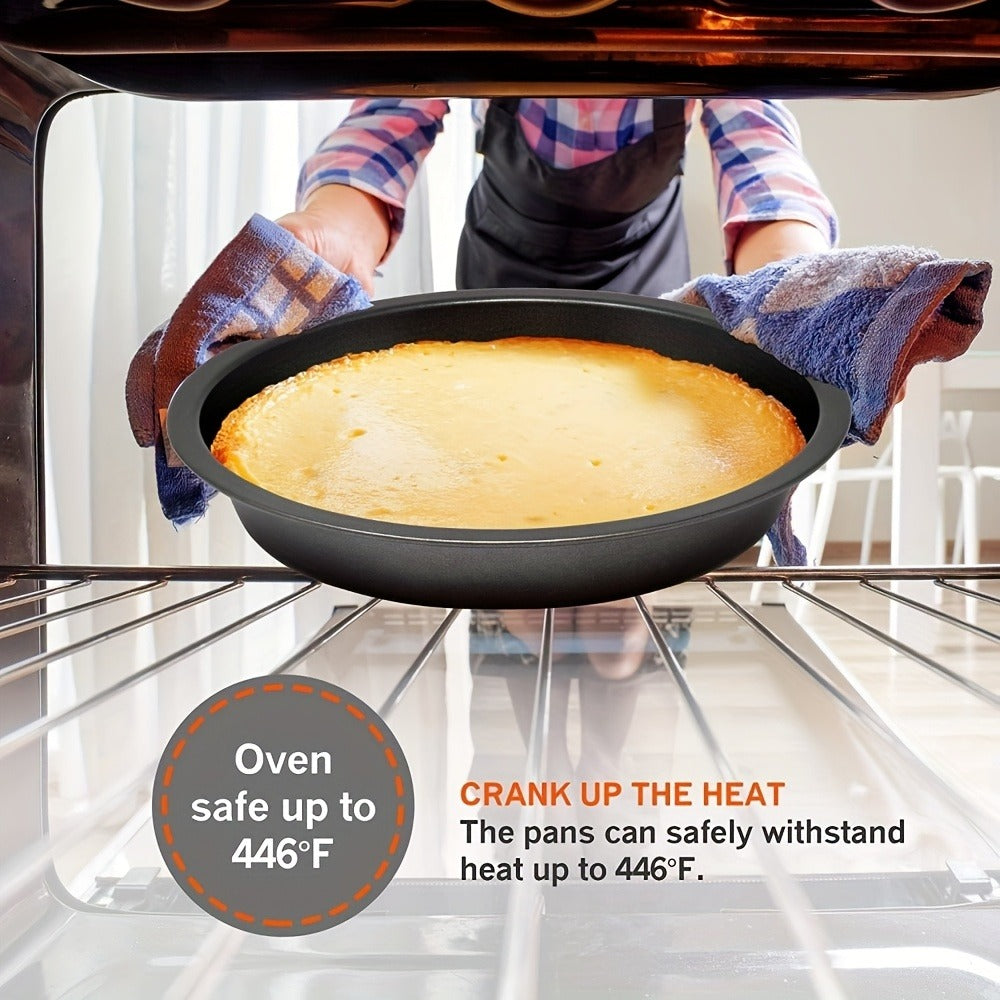 Nonstick Bakeware Set with Cooling Rack Cookie Sheet Cake Pans Loaf Muffin Pizza Pan Baking Pans Set for Kitchen 6 14 15 Piece