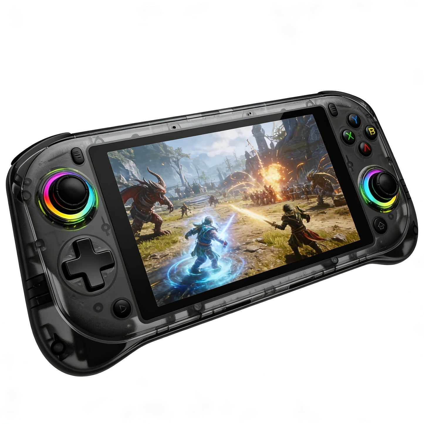 Handheld Game Console J55 with 5.5-Inch Large HD Display, 64GB Options, Linux-based system, Handheld controls