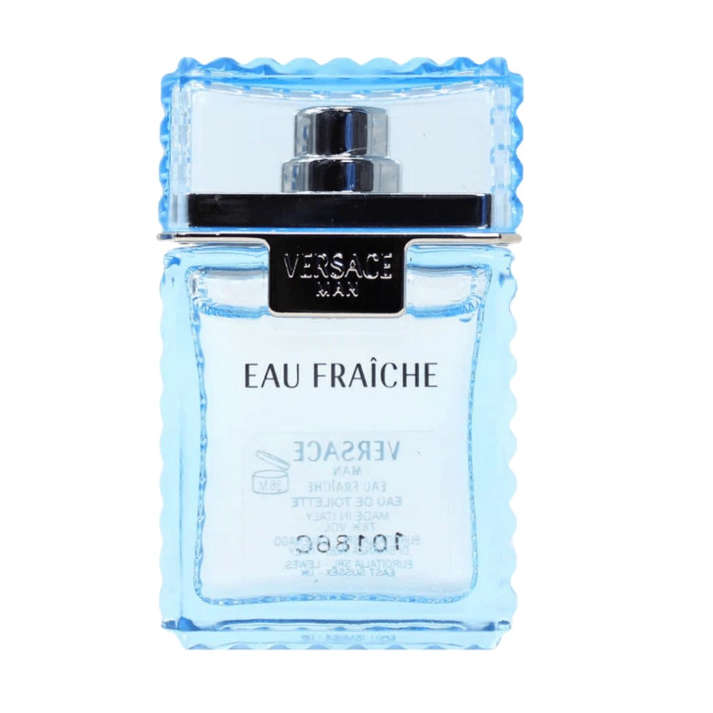 Eau de Toilette Versace Man Eau Fraiche 5ml Mini Travel Spray in Slim Clear Portable Atomizer