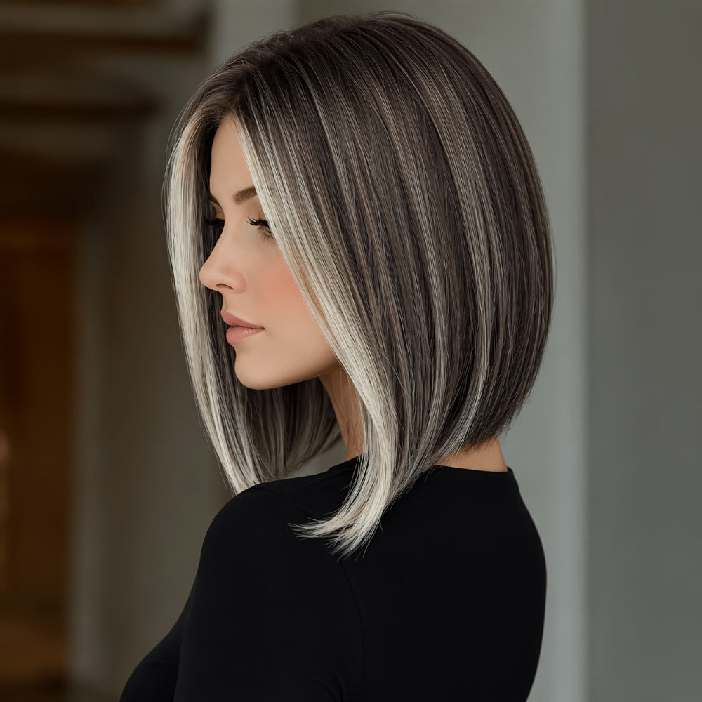 Synthetic Wig Long Heat-Resistant Style, Six Color Choices with 24-Inch Retained Length for Parties