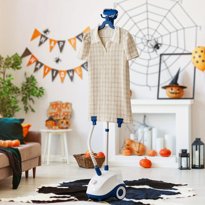 1500W Floor-Standing Garment Steamer with 1.8L Tank, 45-Second Heat-Up and Up to 60-Minute Steam Label