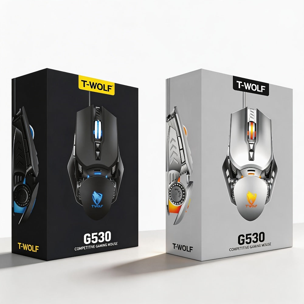 Programmable RGB Gaming Mouse Wired Pro-Grade with Turbo Click Multi-Mode DPI Sensitivity Dynamic for an Everyday Personal Care Routine