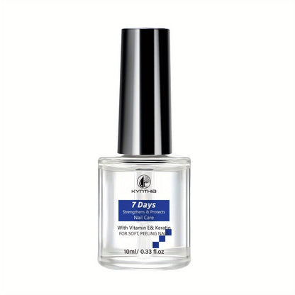 10 ml Nail Care Oil with Vitamin E, Keratin, Hyaluronic Acid and Jojoba Oil for Daily Brush-On Care