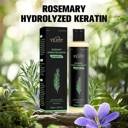 Rosemary Shampoo for hair care & Volume — Enriched with Rosemary Extract, Amino Acids & Plant Squalane | Strengthening, Moisturizing &