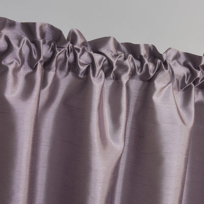 Kitchen Curtains 3 Panels Faux Silk Sheer Tier and Valance Set Rod Pocket 2 Tiers 26x36 inch + Valance 52x14 inch for Kitchen Bathroom Window Drapes