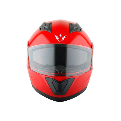 Motorcycle Modular Full Face Helmet Flip Up Dual Visor Sun Shield with Optional LED Tail Light 3 Modes Removable Washable Interior, Multiple Colors S M L XL — Modular901