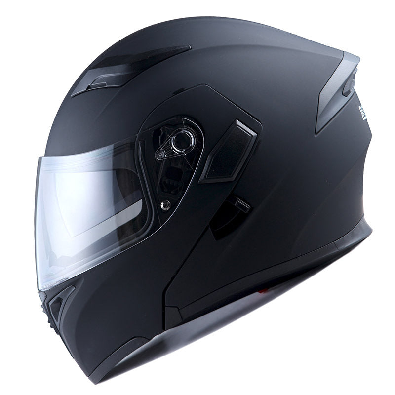 Motorcycle Modular Full Face Helmet Flip Up Dual Visor Inner Smoked Shield Lightweight Aerodynamic Thermoplastic Shell Removable Washable Interior for Men Women, Multiple Colors S M L XL