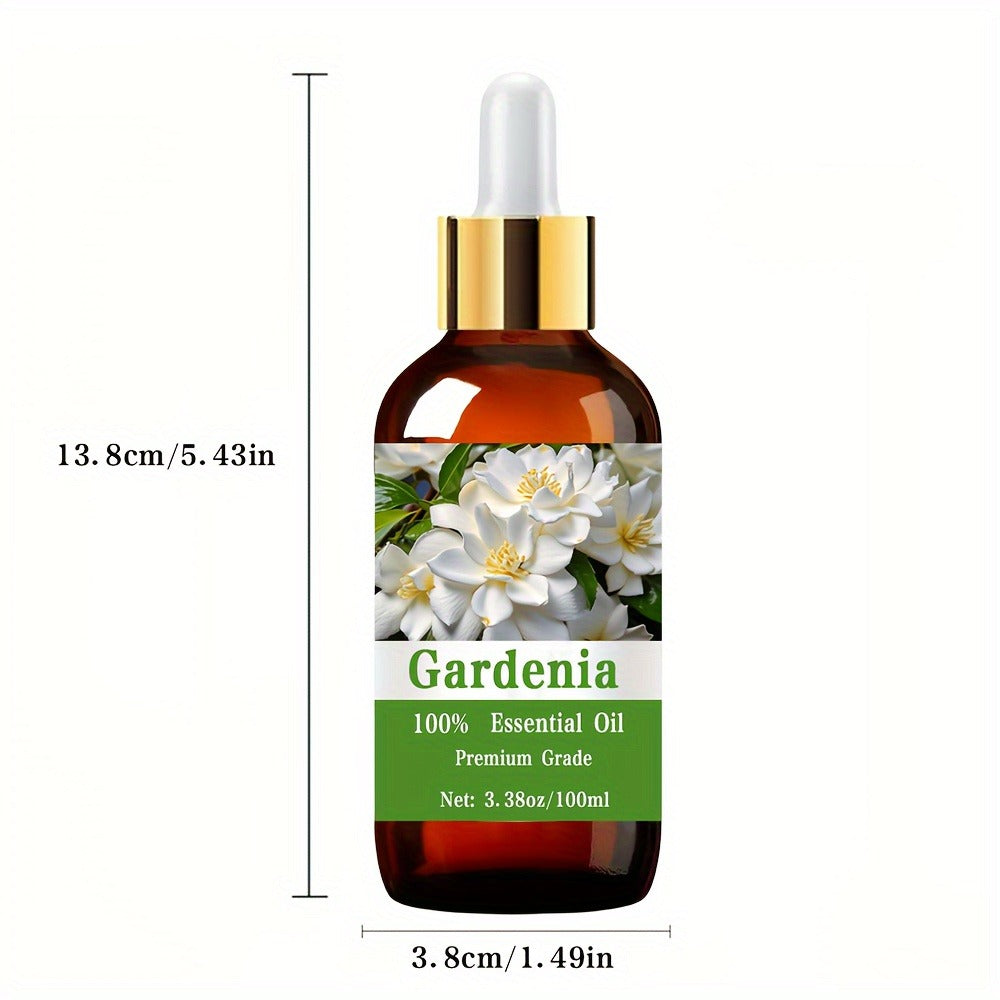 Aromatherapy Oil Gardenia Floral Aroma in 100ml Bottle with Lightweight Fast-Absorbing Texture
