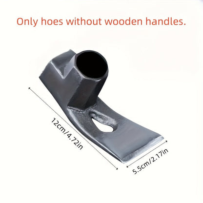 Garden Hoe Heavy Duty Carbon Steel Multi-Functional with Hammer Head for Nail Pulling High-Temp Quenched Blade for Soil Cultivation Planting Weeding