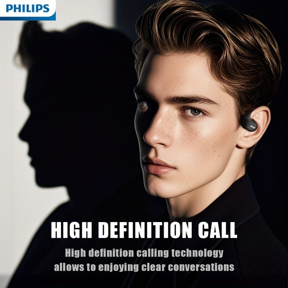 Philips TAT2739 Open-Ear Wireless Headphones AI Call Noise Reduction 360 Spatial Sound Hi-Fi Type-C Charging 30H Battery Ergonomic Design White Black Blue