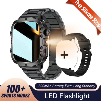Smartwatch 2-in-1 with Built-In Wireless Earbuds, Calling, Music, Camera and Strap Options