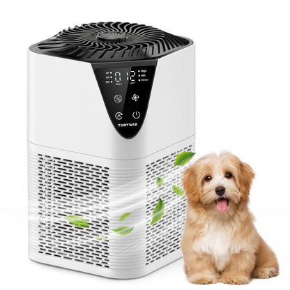 Air Purifier with 3-in-1 True HEPA Filter, 1250 Sq Ft Coverage, Air Sensor and Aroma Function