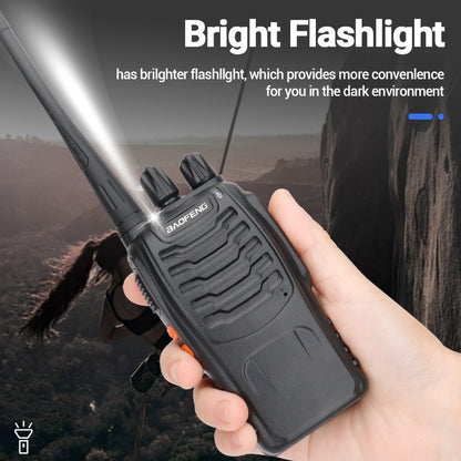 Baofeng BF-888S Walkie Talkie 2-Pack - Long Range UHF Two Way Radio, Wireless Frequency Copy, Portable Ham Radio for Hunting, Hiking, Camping & Emergency