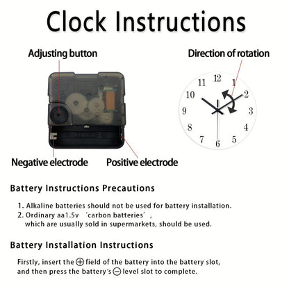 Silent Wall Clock for Classroom & Home | 8/10/12 Inch Color-Coded Educational Teaching Clock, Non-Ticking Japanese Quartz Movement