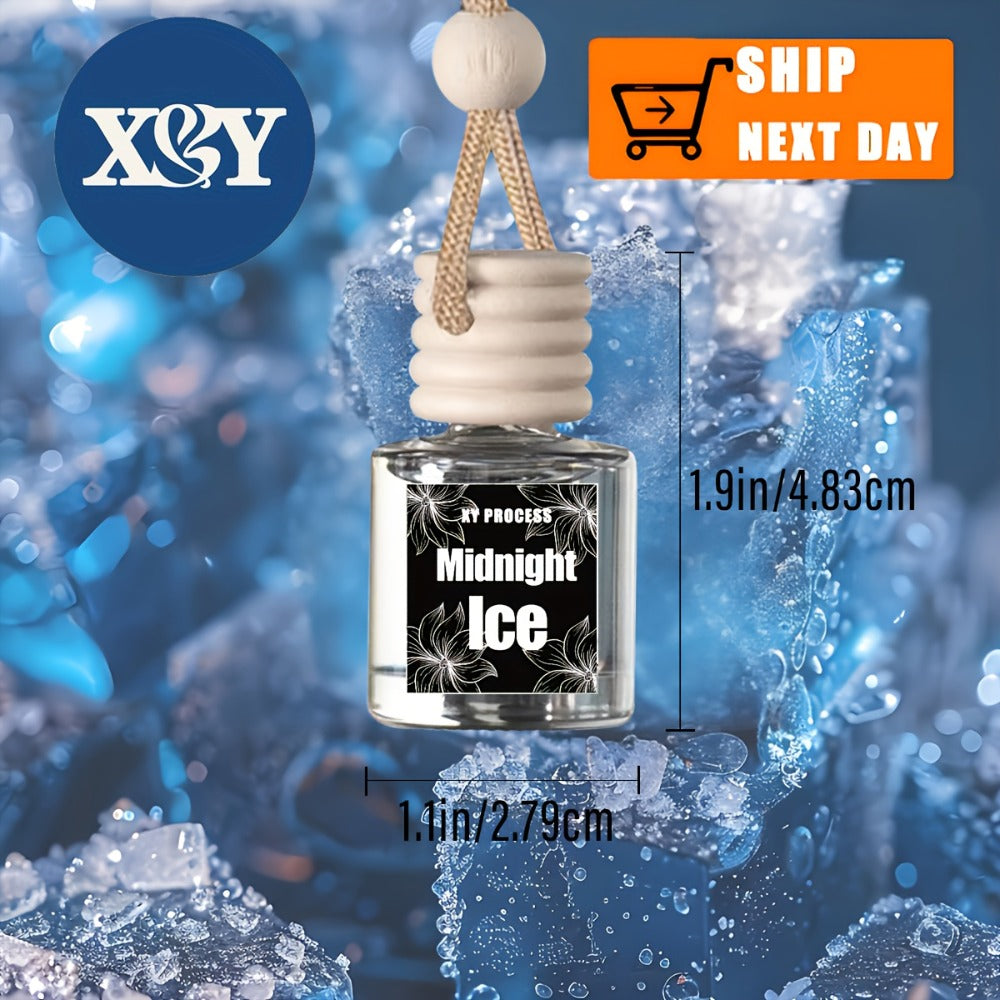 Car Air Freshener 4-Bottle Gift Set – Hanging Diffuser with 60-Day Lasting Fragrance, Multiple Scent Styles for Car Interior, Perfect Holiday Gift for Friends & Family