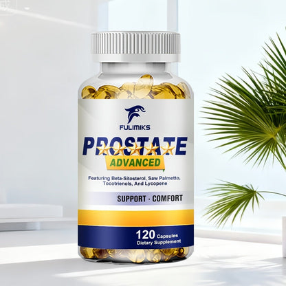 Dietary Supplement Saw Palmetto Extract and Zinc Capsules in a Men’s Formula, 120 Count for Daily Supplement Routines