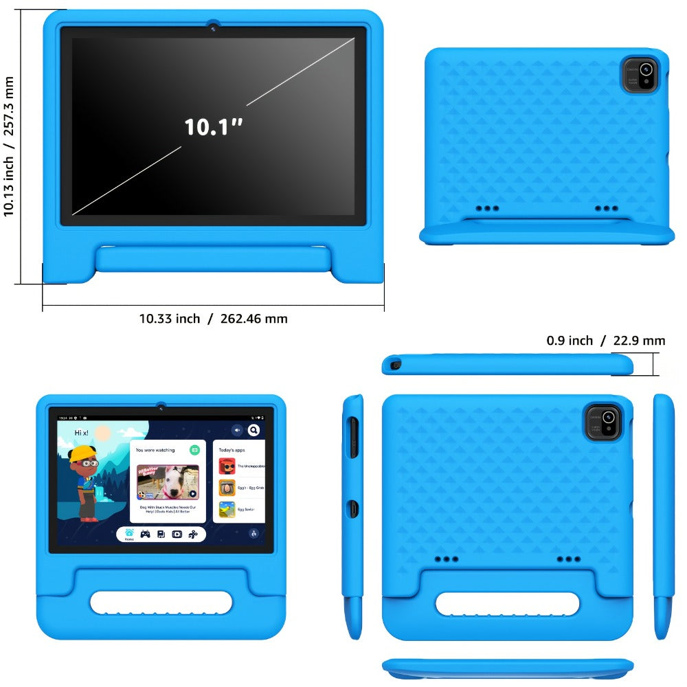 Kids Tablet Apolosign 10.1 Inch with Android 15, 8GB RAM, 64GB Storage, WiFi 6 and 1280x800 Display