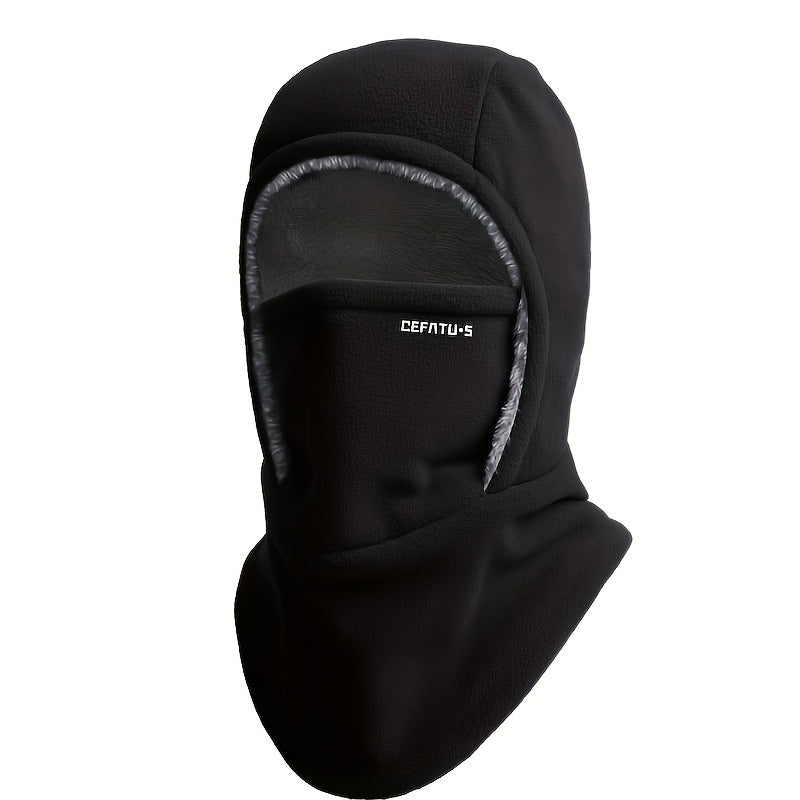 Knit Winter Balaclava with Neck and Ear Coverage in Six Colors for Cycling, Skiing and Outdoor Work
