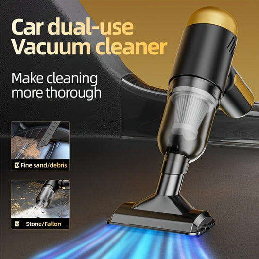 Handheld Car Vacuum Cleaner Wireless 13KPa - 4000mAh USB Rechargeable, Dry Wet Dual-Purpose Blow & Suction, Portable Mini Auto Interior Vacuum for Car Home