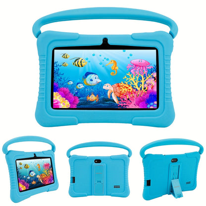 Kids Tablet Veidoo 7 Inch with 1GB or 2GB RAM, 16GB or 32GB Built-In Storage and Handled Silicone Case