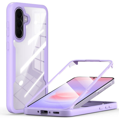 Rugged Samsung Galaxy A-Series Phone Case with Built-In Screen Cover in Four Colors and Six Model Options