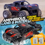 Orange Amphibious RC Monster Truck