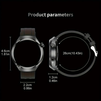Smartwatch 2.01 Inch Round OLED Screen with 95% Ratio, Music Control and 300mAh Battery in Seven Styles